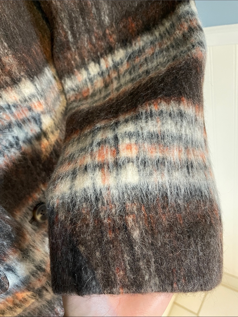 Anthropologie Brushed Plaid Blazer - Picture 8 of 14